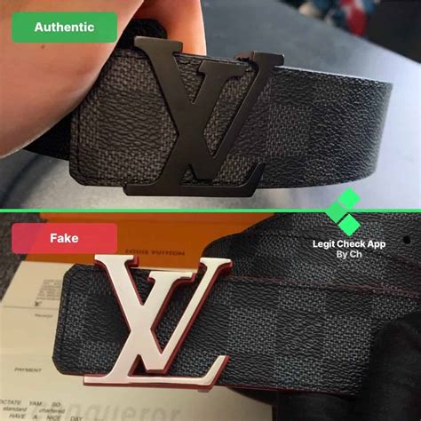 brown louis vuitton belt real vs fake|louis vuitton belt authenticity check.